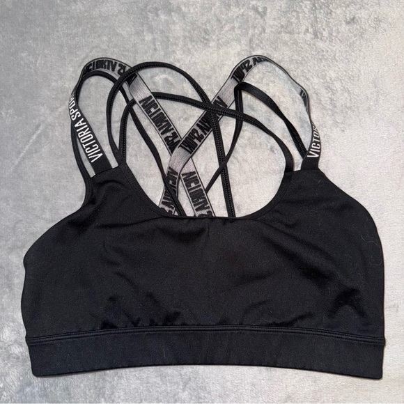 Victoria’s Secret Strappy Sports Bra and VSX Sport Bra Size Medium - Picture 2 of 10